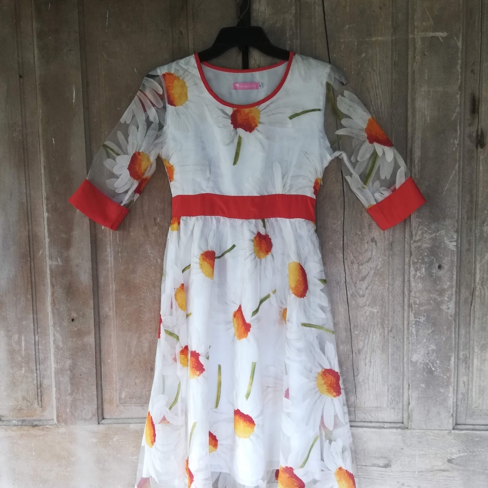Daisy Organza Dress